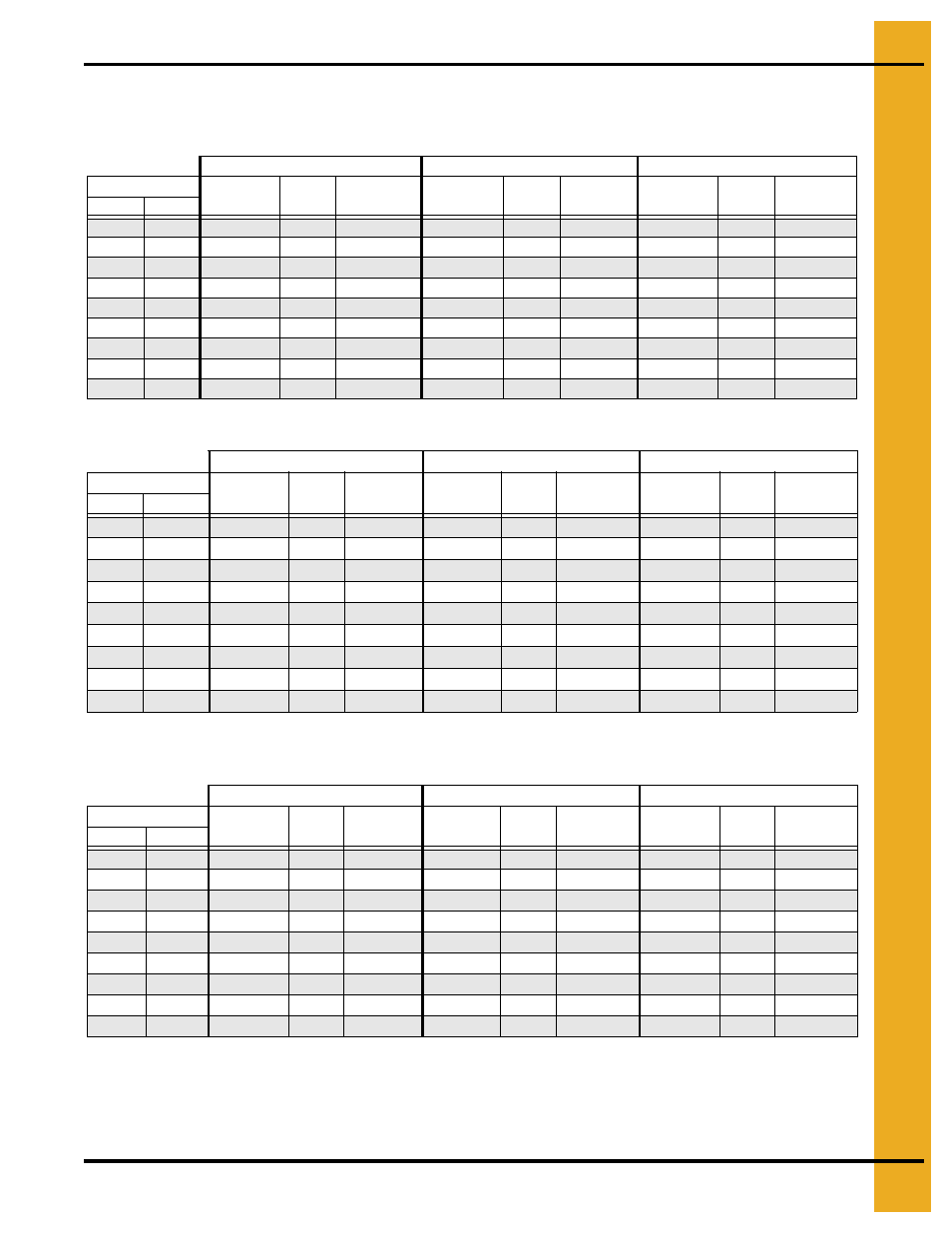 Drying time table…… 4s (continued), Drying time table | Grain Systems PNEG-1650 User Manual | Page 39 / 92