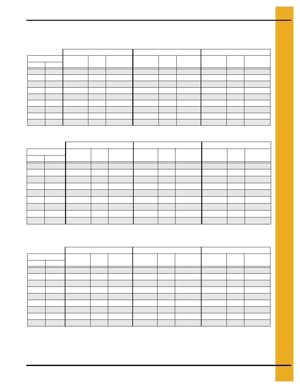 Drying time table…… 8s (continued), Drying time table | Grain Systems PNEG-1650 User Manual | Page 41 / 92