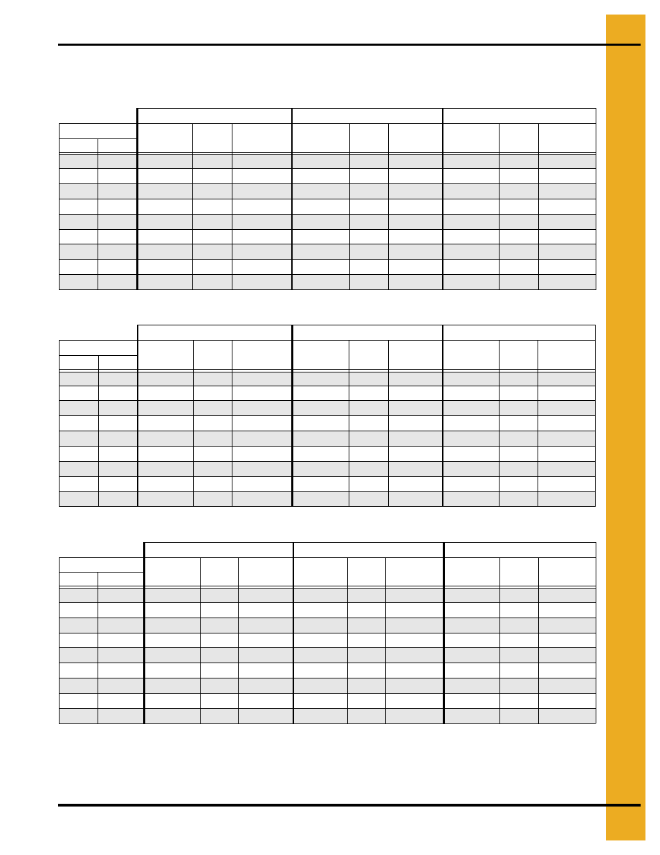 Drying time table…… 2 (continued), Drying time table | Grain Systems PNEG-1650 User Manual | Page 45 / 92