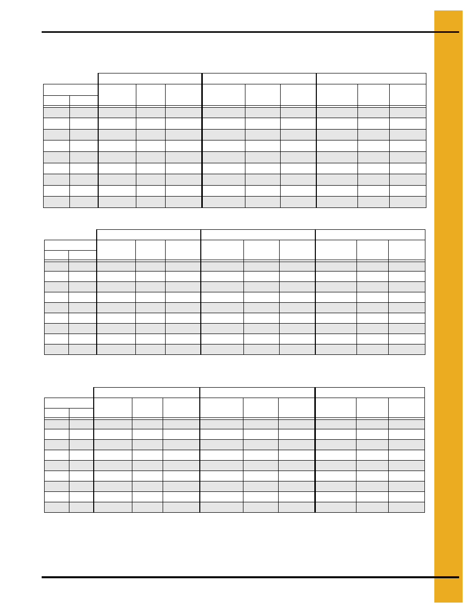 Drying time table…… 2s (continued), Drying time table | Grain Systems PNEG-1650 User Manual | Page 47 / 92