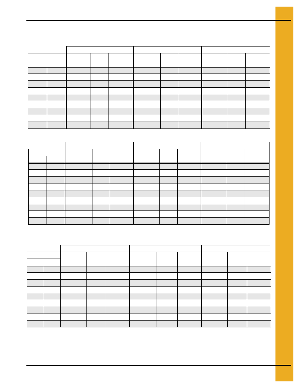 Drying time table…… 6s (continued), Drying time table | Grain Systems PNEG-1650 User Manual | Page 49 / 92