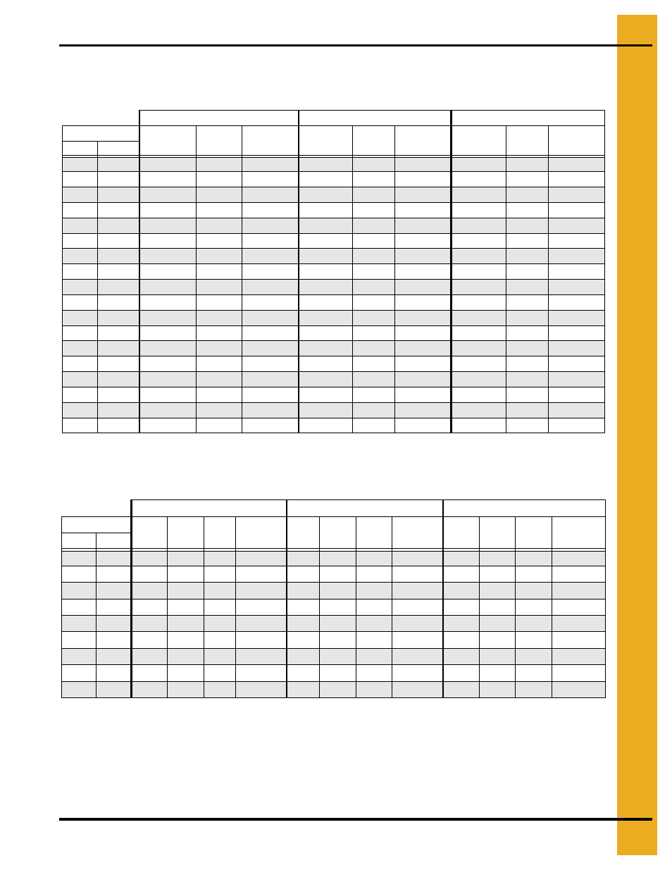 Drying time table…… and 1108 (continued), Drying time table | Grain Systems PNEG-1650 User Manual | Page 5 / 92