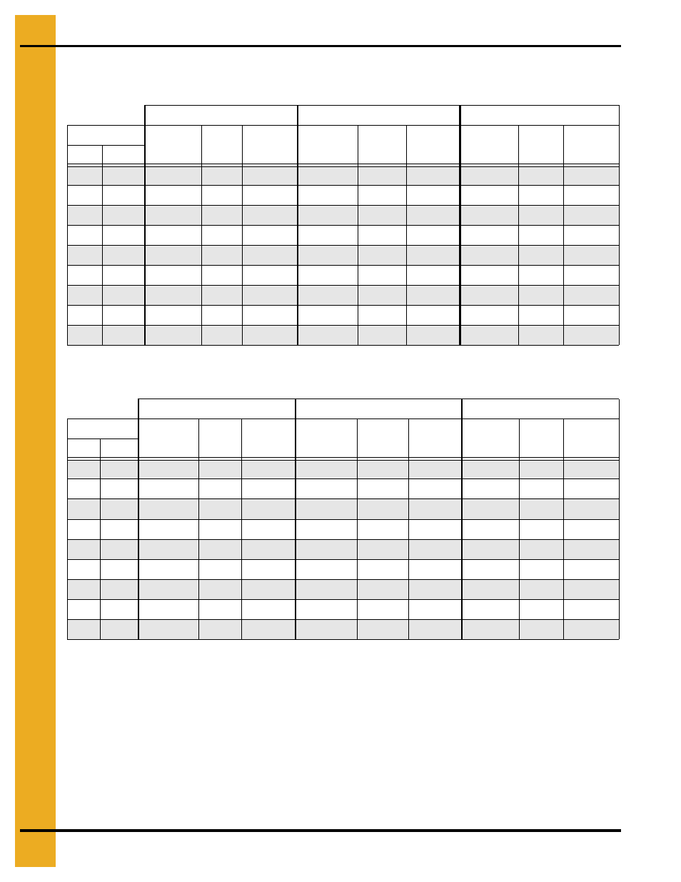 Drying time table…… 4 (continued), Drying time table | Grain Systems PNEG-1650 User Manual | Page 52 / 92