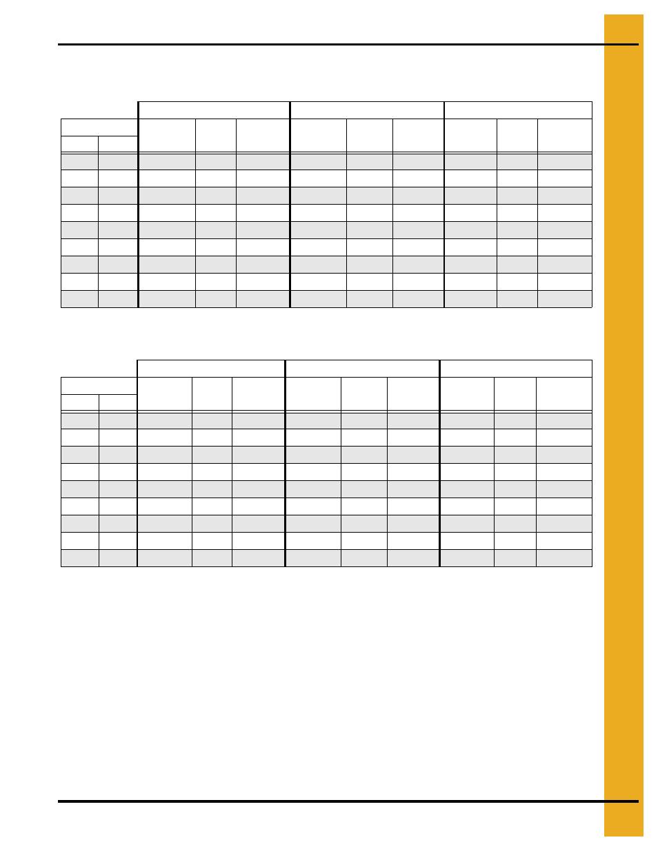 Drying time table…… 8 (continued), Drying time table | Grain Systems PNEG-1650 User Manual | Page 55 / 92