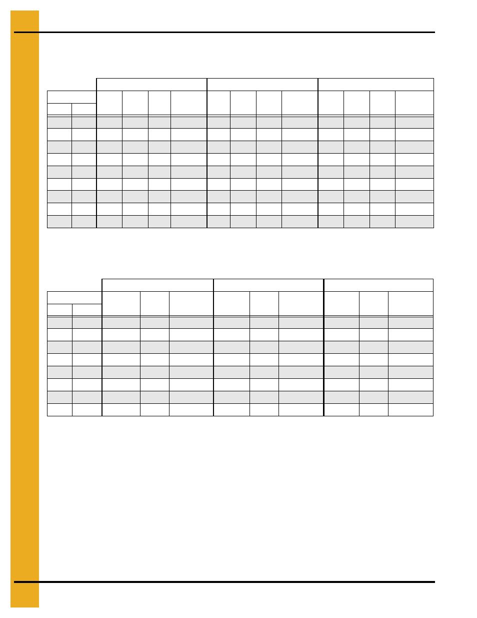 Drying time table…… and 1108 (continued), Drying time table | Grain Systems PNEG-1650 User Manual | Page 6 / 92