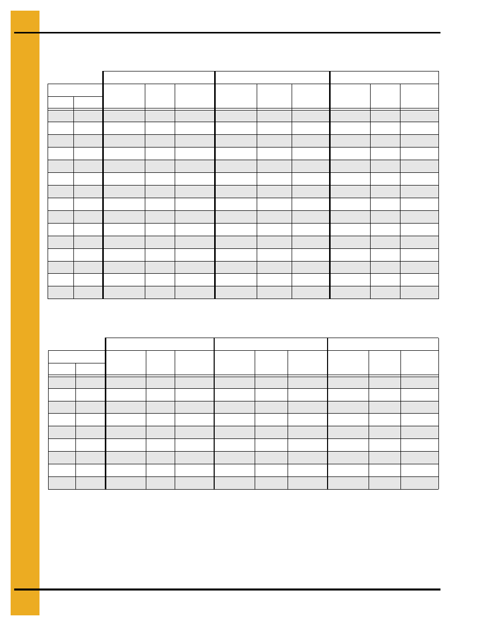 Drying time table…… 2 (continued), Drying time table | Grain Systems PNEG-1650 User Manual | Page 60 / 92
