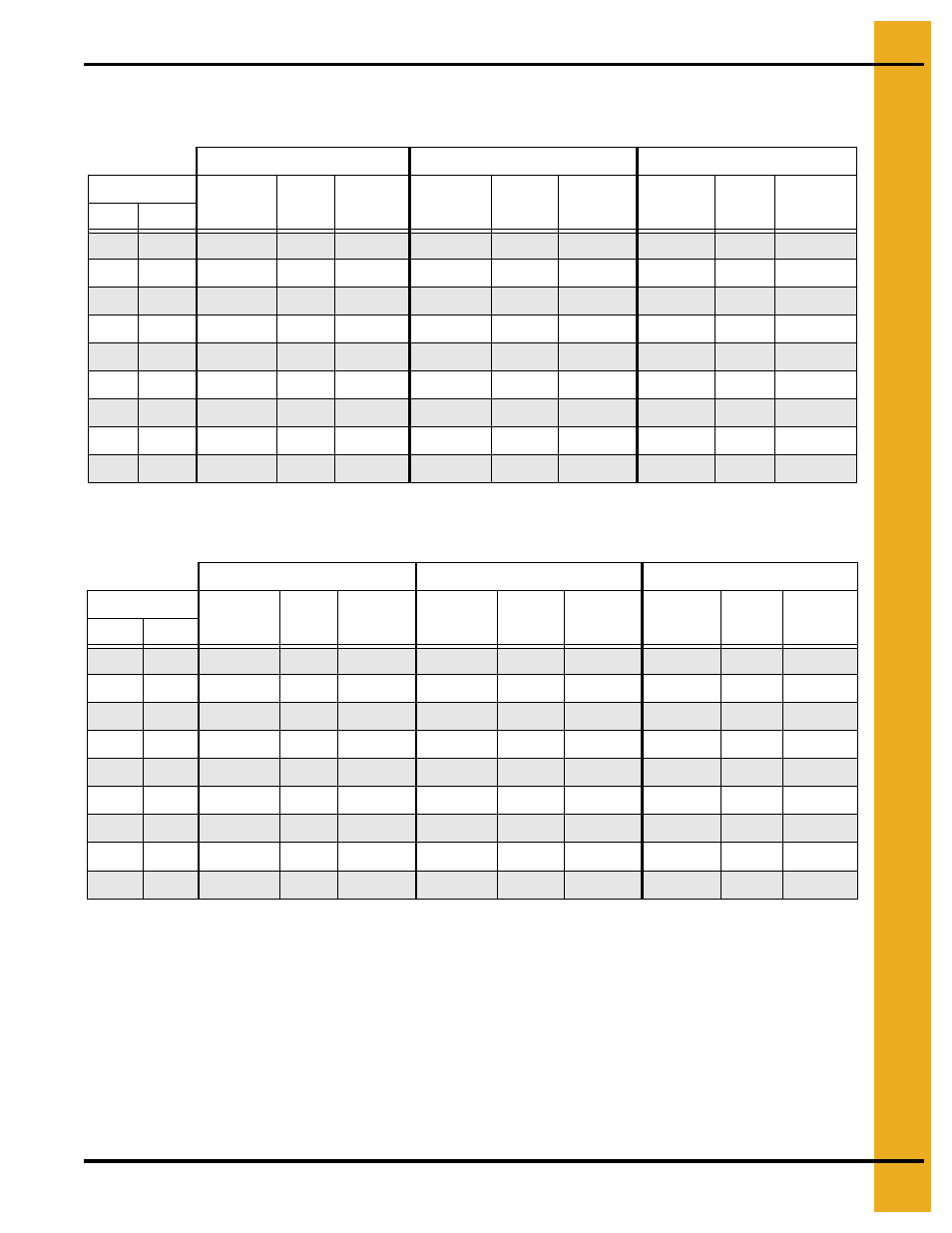 Drying time table…… 2 (continued), Drying time table | Grain Systems PNEG-1650 User Manual | Page 61 / 92