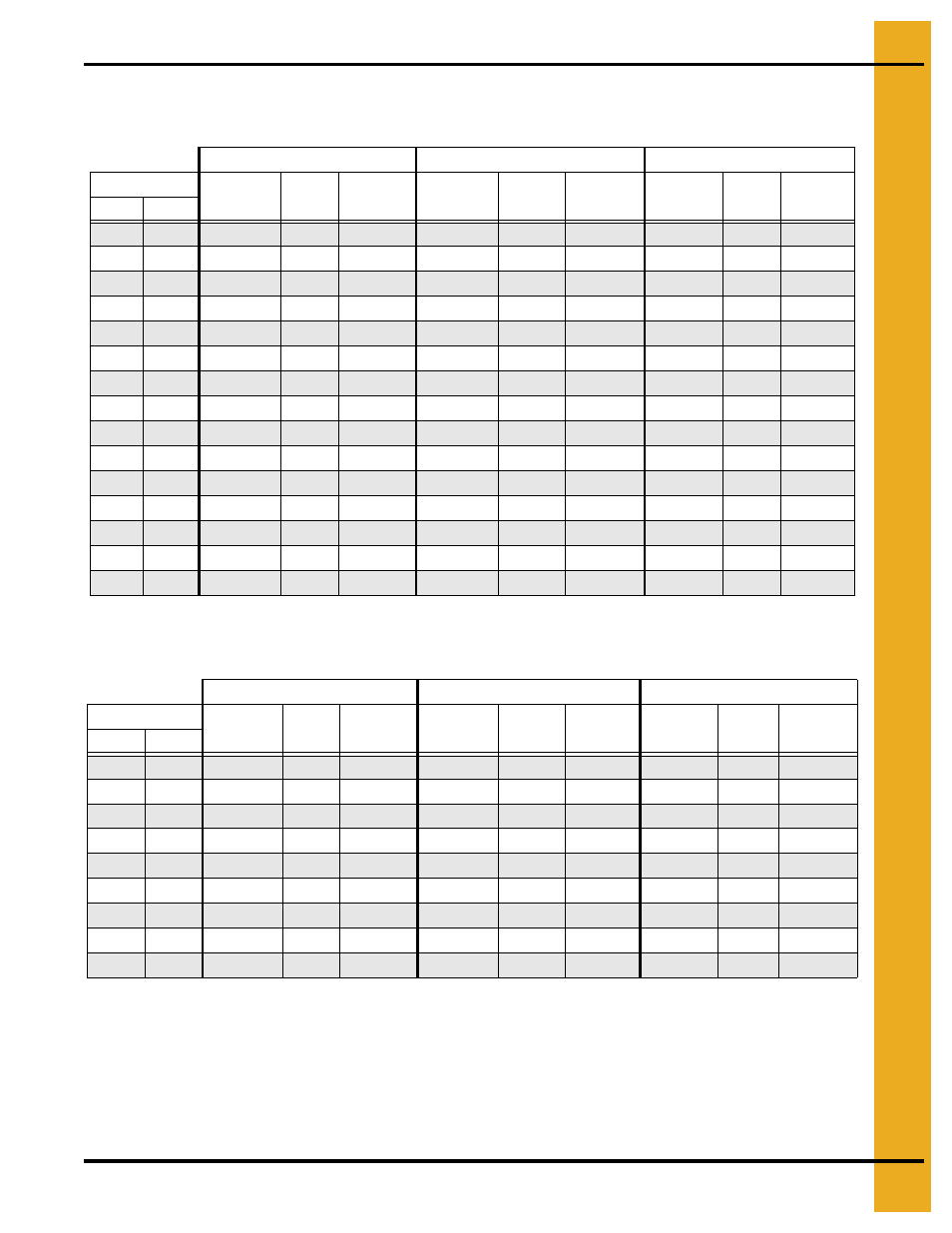 Drying time table…… 6 (continued), Drying time table | Grain Systems PNEG-1650 User Manual | Page 63 / 92