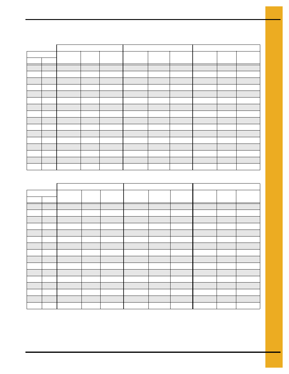 Drying time table…… 4, Drying time table | Grain Systems PNEG-1650 User Manual | Page 65 / 92