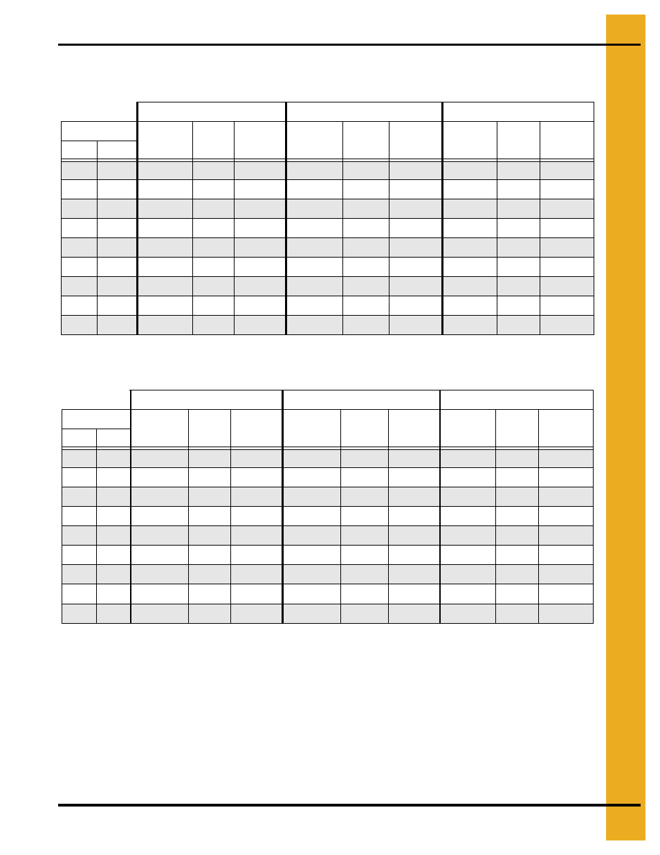 Drying time table…… 4 (continued), Drying time table | Grain Systems PNEG-1650 User Manual | Page 67 / 92