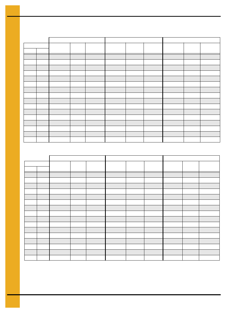 Drying time table…… 8, Drying time table | Grain Systems PNEG-1650 User Manual | Page 68 / 92