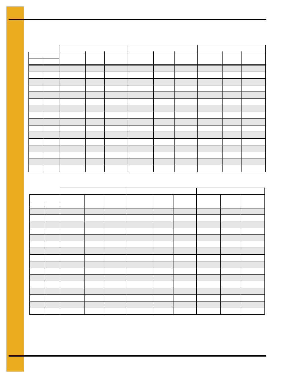 Drying time table…… 2, Drying time table | Grain Systems PNEG-1650 User Manual | Page 74 / 92