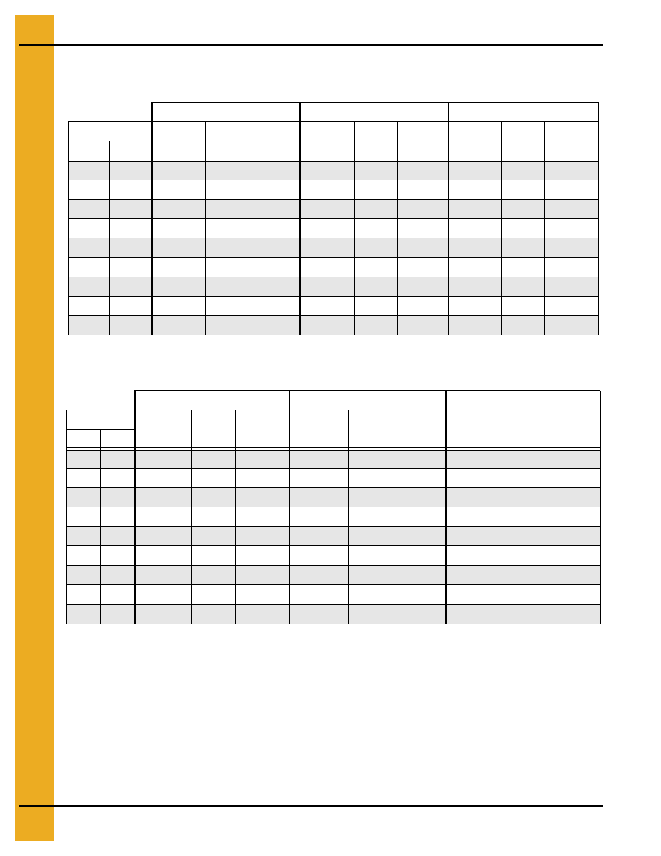 Drying time table…… 2 (continued), Drying time table | Grain Systems PNEG-1650 User Manual | Page 76 / 92