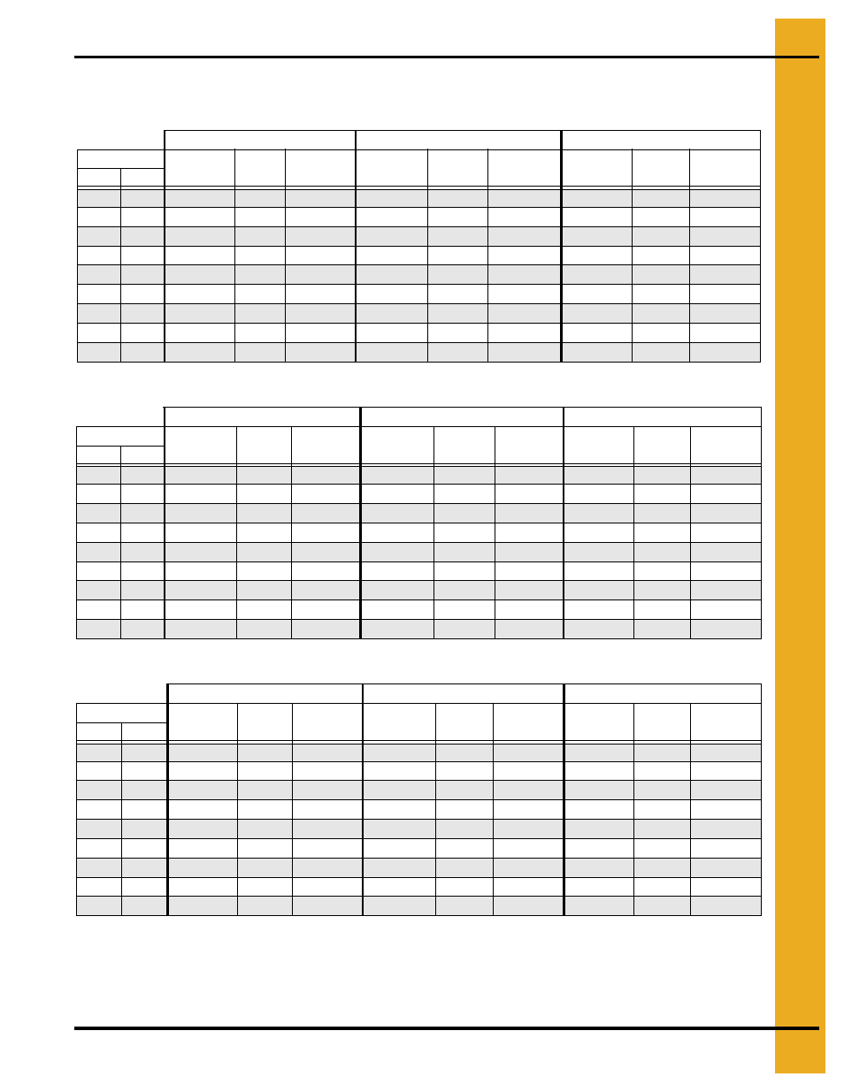 Drying time table…… 0l (continued), Drying time table | Grain Systems PNEG-1650 User Manual | Page 81 / 92