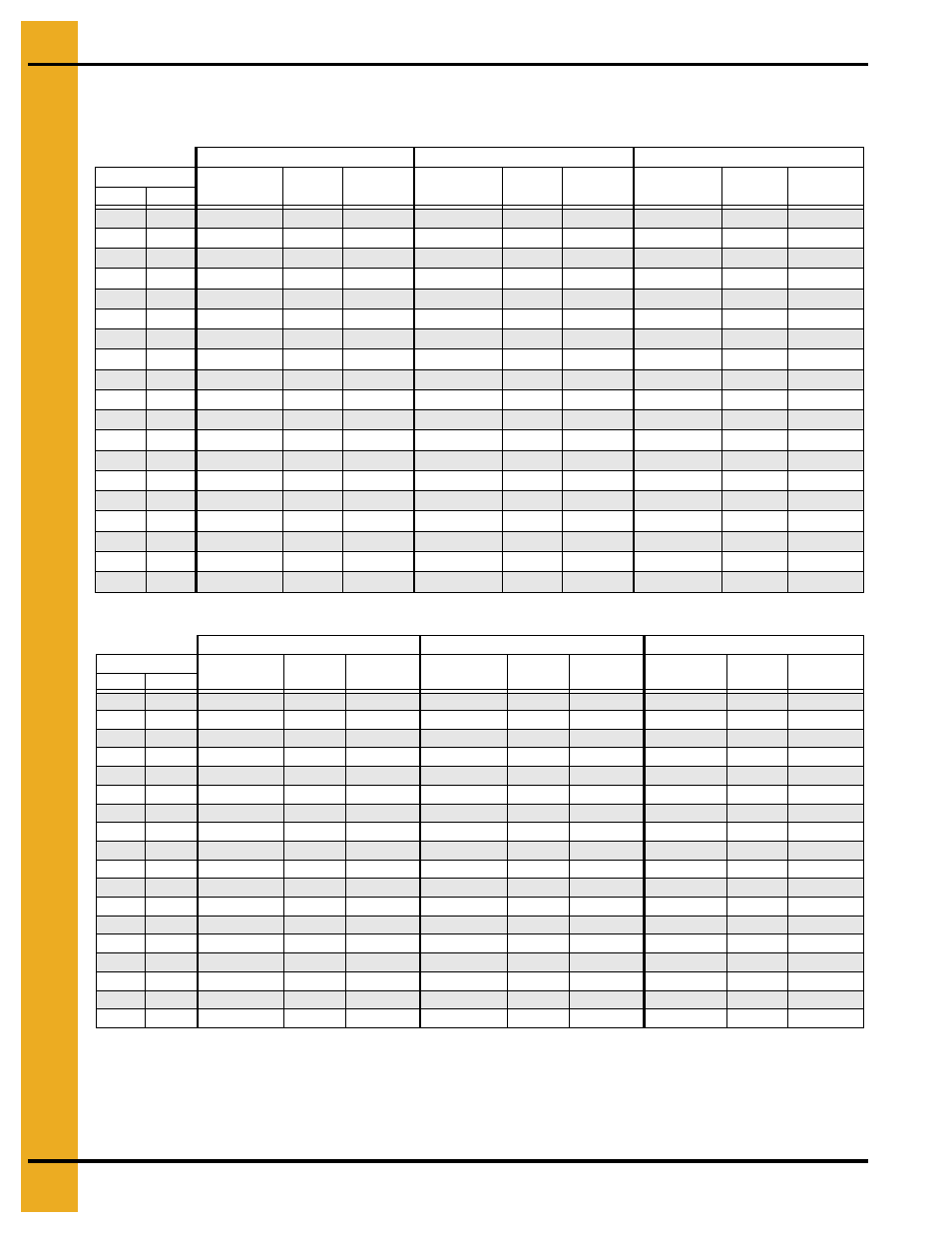 Drying time table…… 8l, Drying time table | Grain Systems PNEG-1650 User Manual | Page 88 / 92