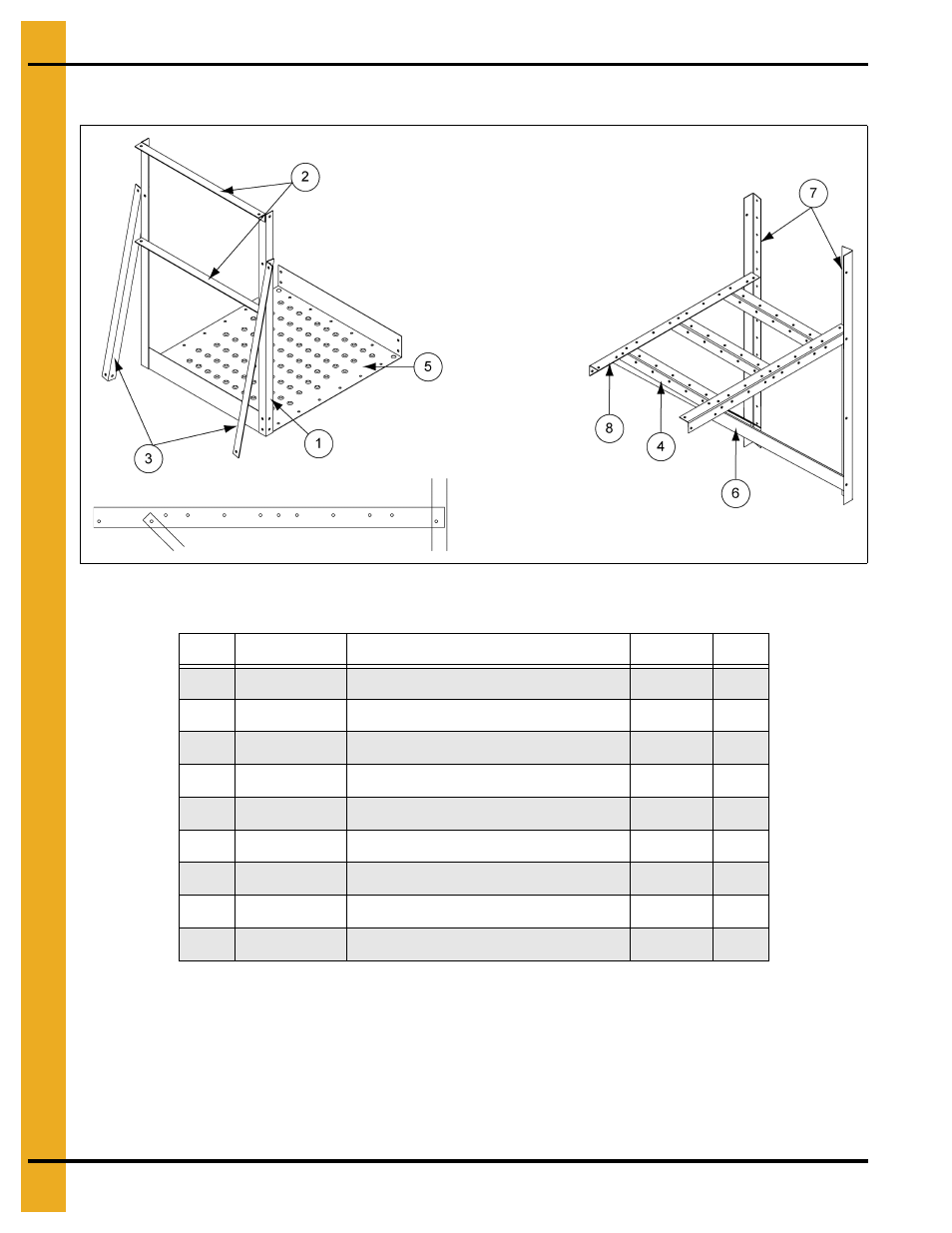 Parts list | Grain Systems PNEG-1649 User Manual | Page 26 / 50