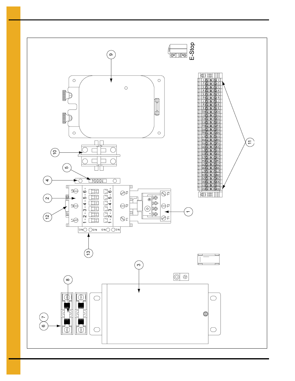 Control box parts (continued) | Grain Systems PNEG-1649 User Manual | Page 44 / 50