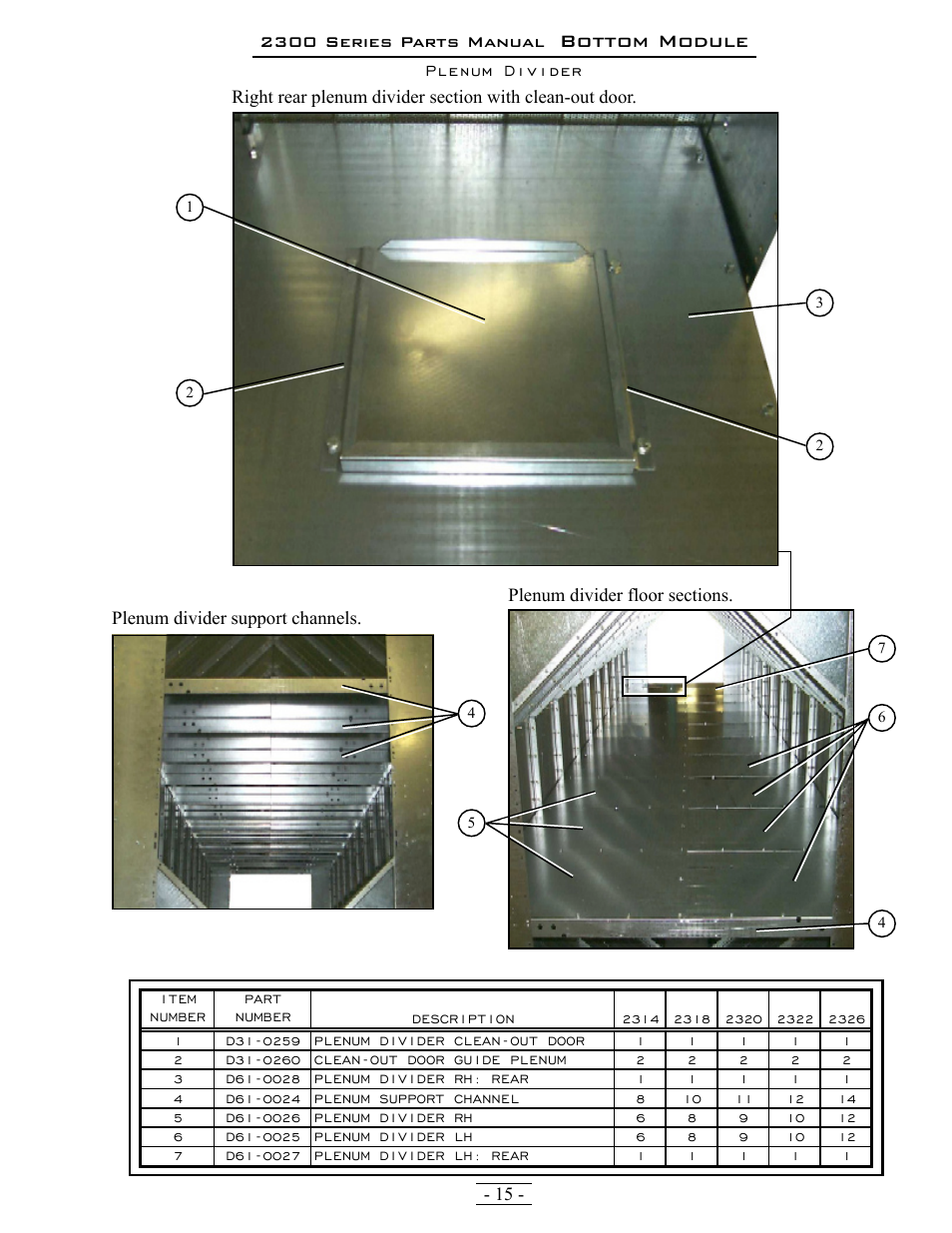 Bottom module | Grain Systems PNEG-1376 User Manual | Page 15 / 88