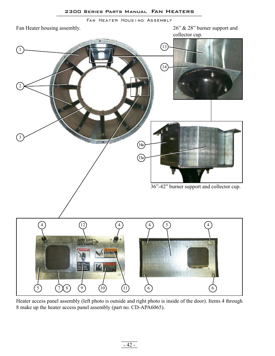 Fan heaters | Grain Systems PNEG-1376 User Manual | Page 42 / 88