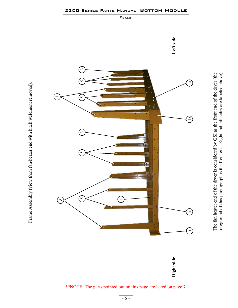 Bottom module | Grain Systems PNEG-1376 User Manual | Page 5 / 88