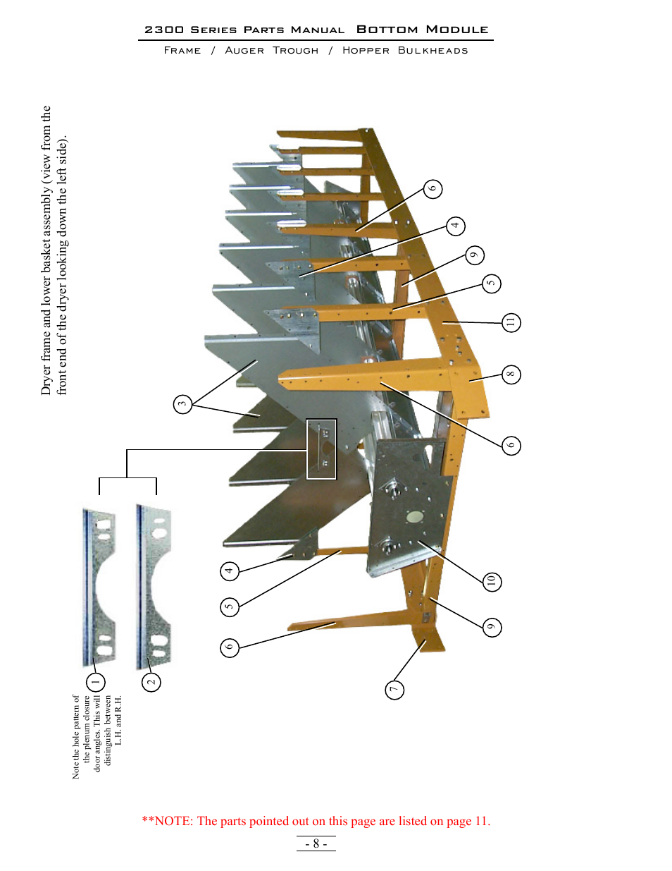 Bottom module | Grain Systems PNEG-1376 User Manual | Page 8 / 88