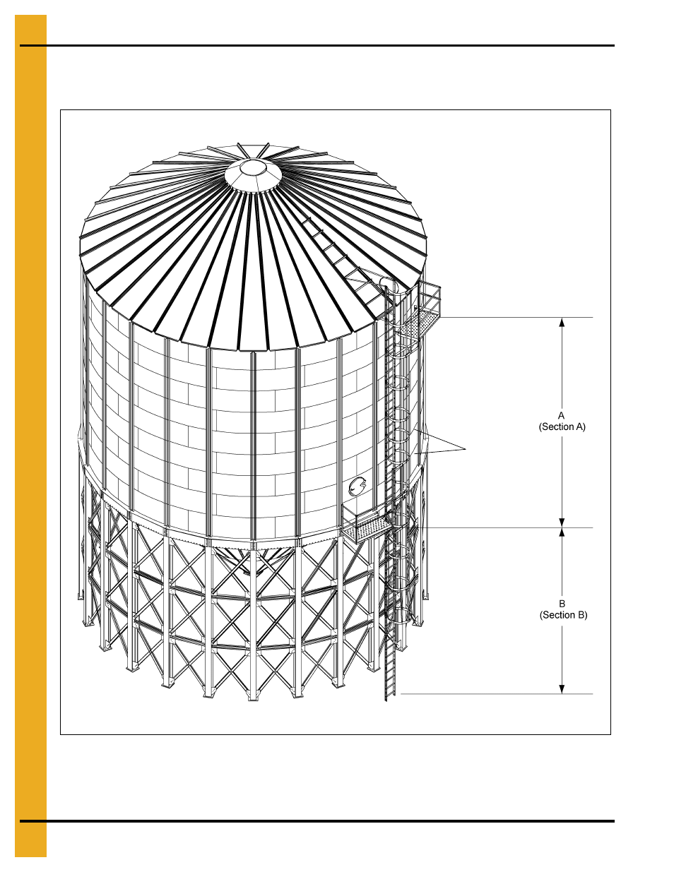 2.66" corrugated commercial hopper tank 4-9 rings | Grain Systems Bin Accessories PNEG-1451 User Manual | Page 20 / 102