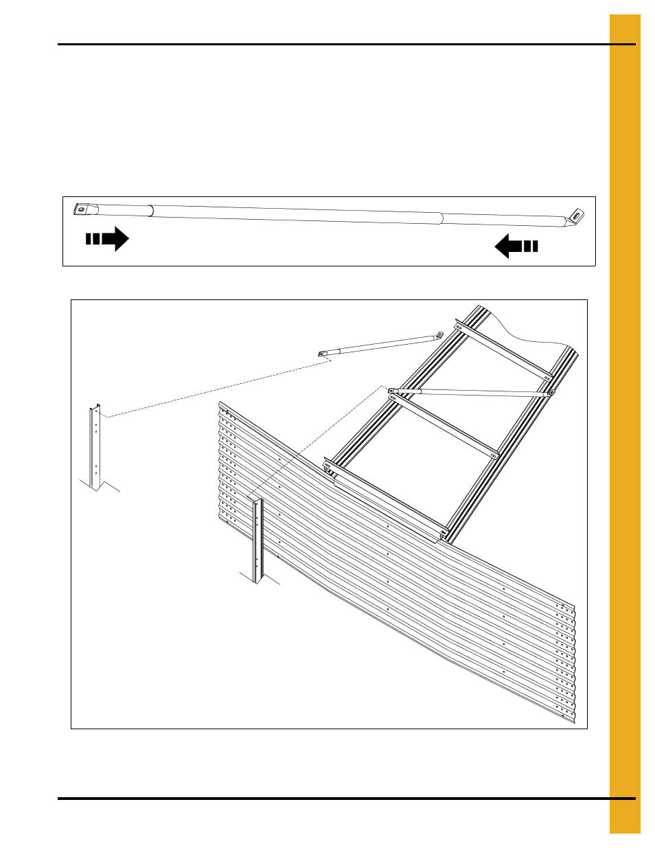 Eave adjustable braces | Grain Systems Bin Accessories PNEG-1451 User Manual | Page 45 / 102