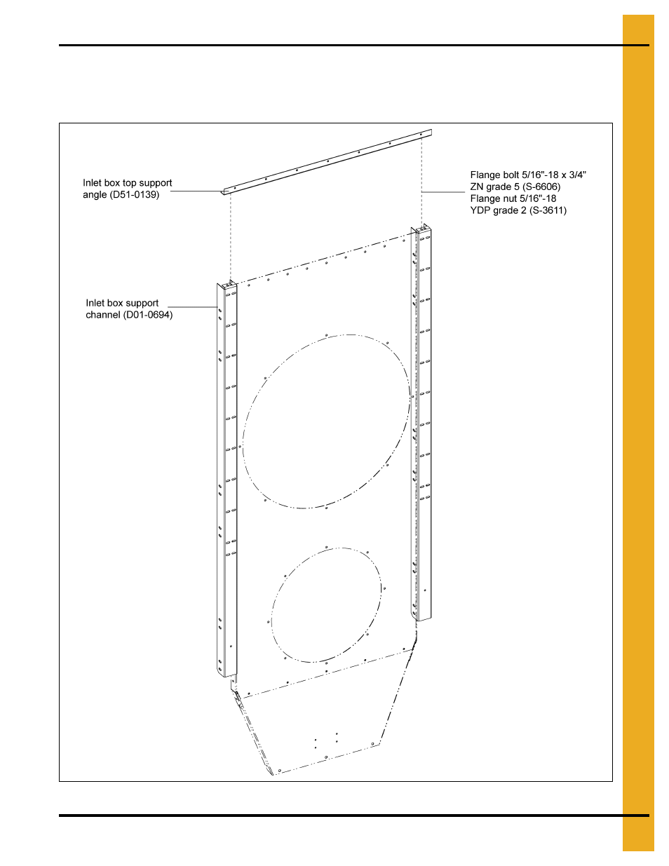 Inlet box assembly instructions (continued) | Grain Systems PNEG-361 User Manual | Page 11 / 46