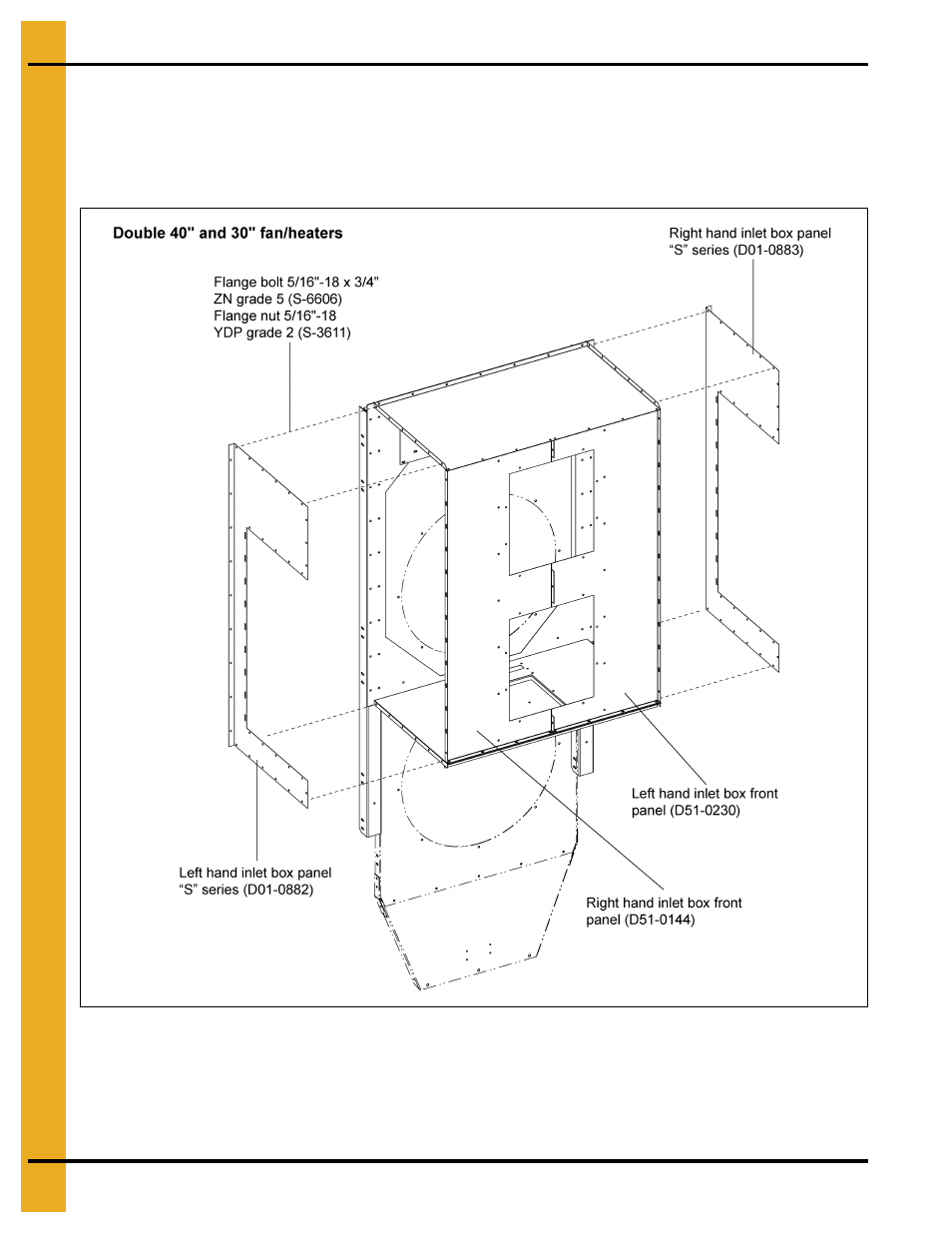 Inlet box assembly instructions (continued) | Grain Systems PNEG-361 User Manual | Page 18 / 46