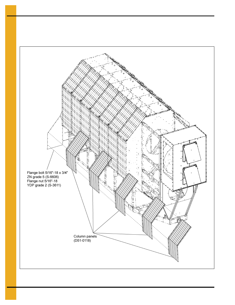 Column assembly instructions (continued) | Grain Systems PNEG-361 User Manual | Page 24 / 46