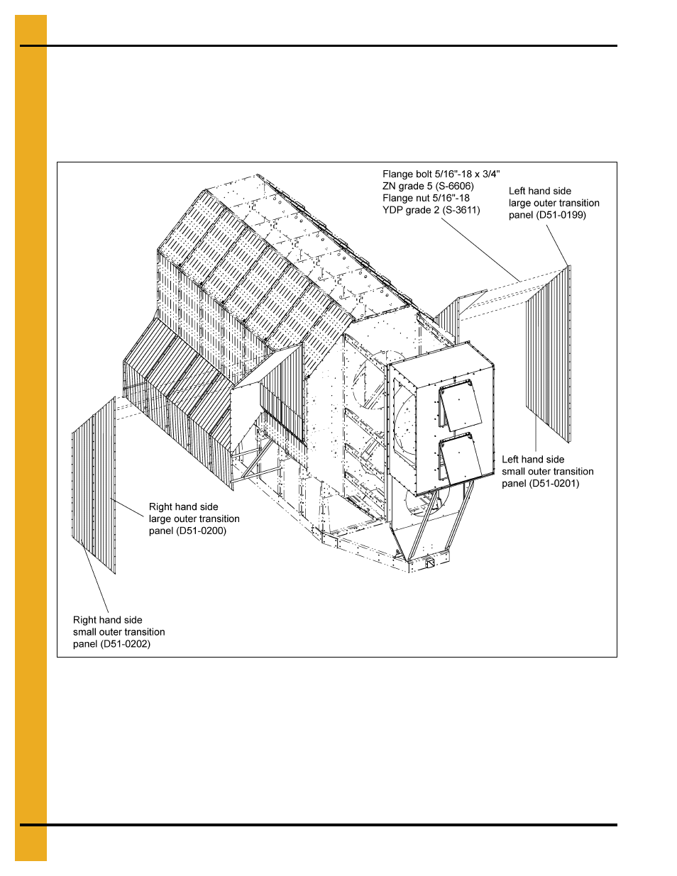 Transition duct assembly instructions (continued) | Grain Systems PNEG-361 User Manual | Page 32 / 46