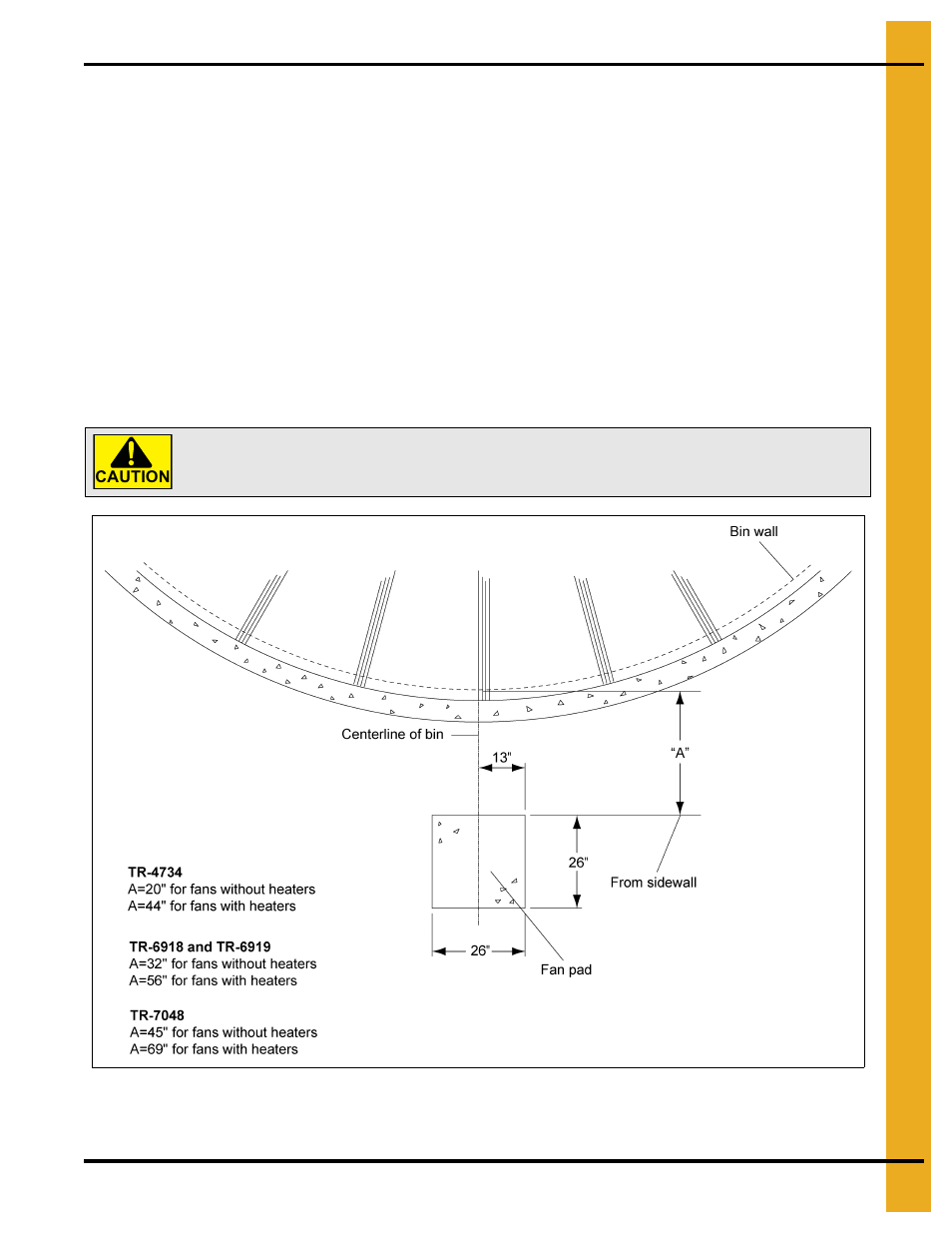 Vane axial fan pad | Grain Systems Tanks PNEG-1095 User Manual | Page 19 / 76