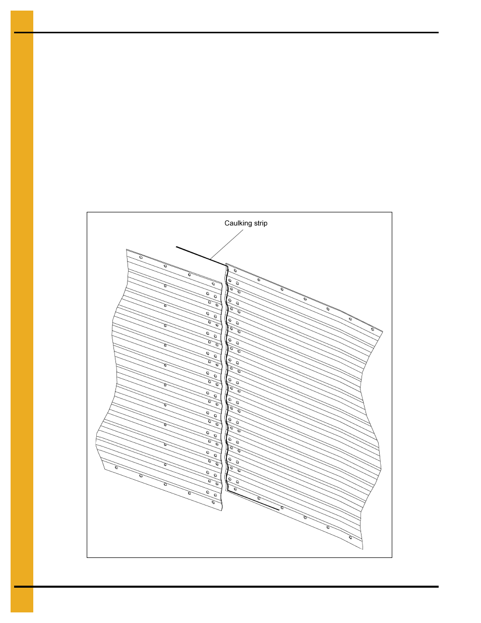 Caulking and bolting sidewall sheets | Grain Systems Tanks PNEG-1095 User Manual | Page 40 / 76