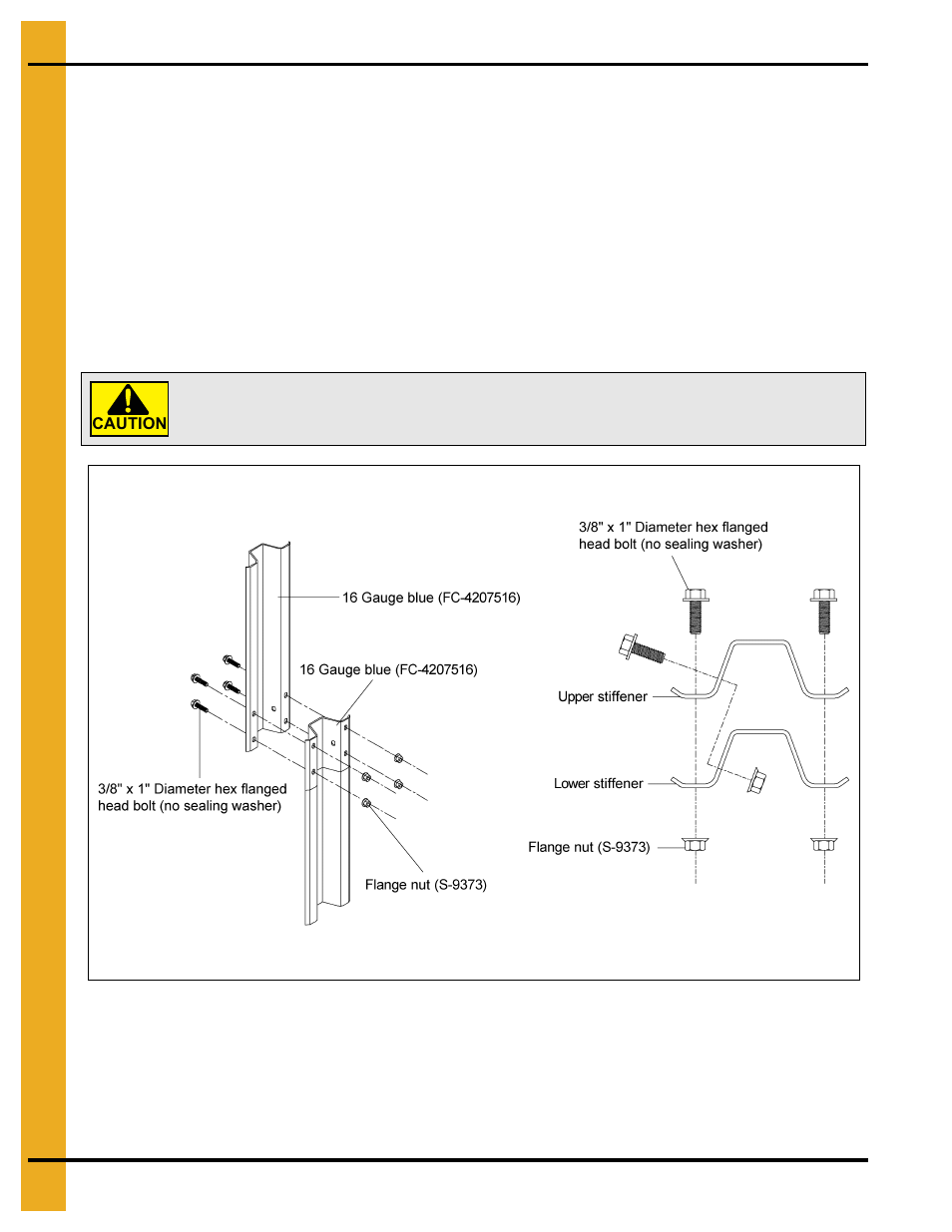 Stiffener splicing details, Stiffener splicing instructions | Grain Systems Tanks PNEG-1095 User Manual | Page 52 / 76