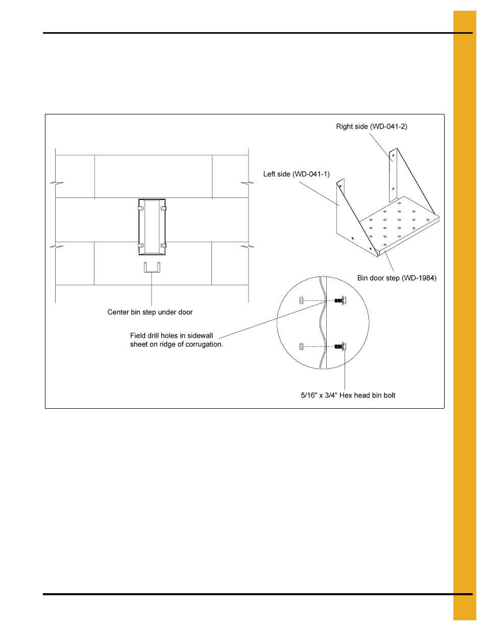 Bin step | Grain Systems Tanks PNEG-1095 User Manual | Page 61 / 76