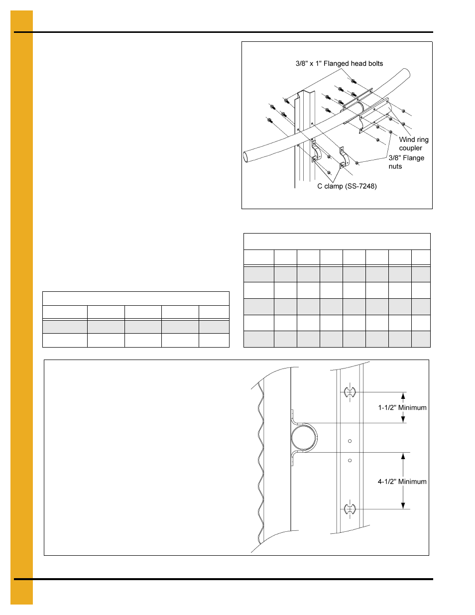 Wind ring installation, Installation | Grain Systems Tanks PNEG-1095 User Manual | Page 66 / 76