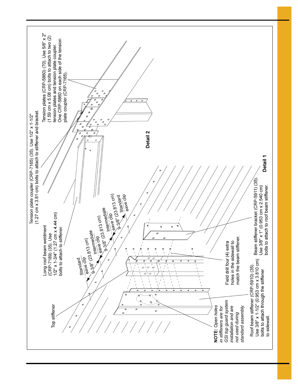 105' special high snow roof assembly instructions | Grain Systems Bin Accessories PNEG-1868 User Manual | Page 13 / 26