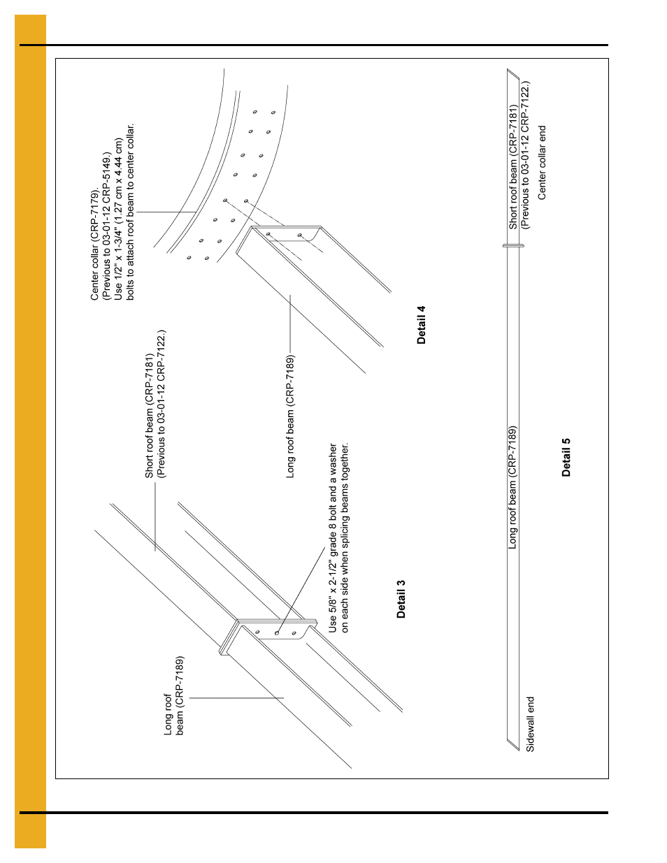 105' special high snow roof assembly instructions | Grain Systems Bin Accessories PNEG-1868 User Manual | Page 14 / 26