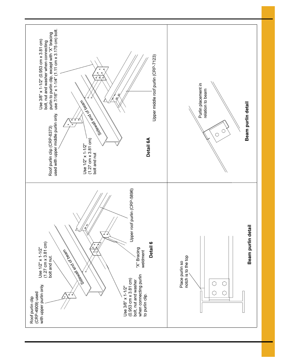 105' special high snow roof assembly instructions | Grain Systems Bin Accessories PNEG-1868 User Manual | Page 15 / 26