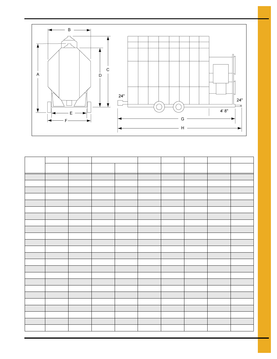 Do not, Installation, Transport and installation dimensions | Grain Systems PNEG-338 User Manual | Page 15 / 32