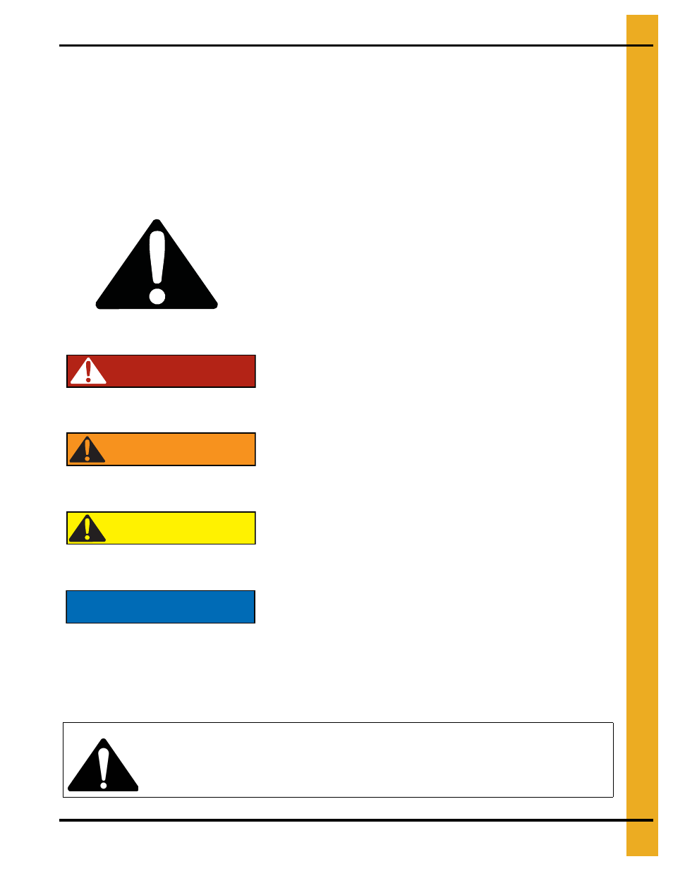 Safety, Chapter 2 safety, Safety guidelines | Danger, Warning caution notice | Grain Systems PNEG-338 User Manual | Page 5 / 32