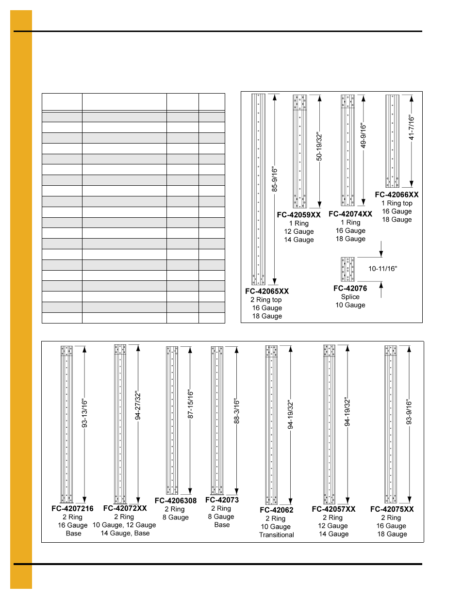 Outside stiffeners, Stiffener details | Grain Systems PNEG-1276 User Manual | Page 28 / 78
