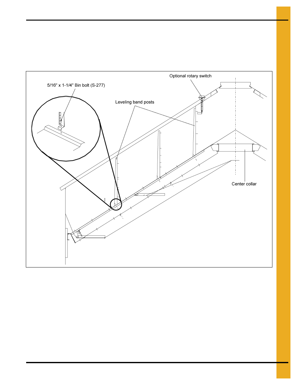 30' leveling band post installation | Grain Systems PNEG-1276 User Manual | Page 45 / 78