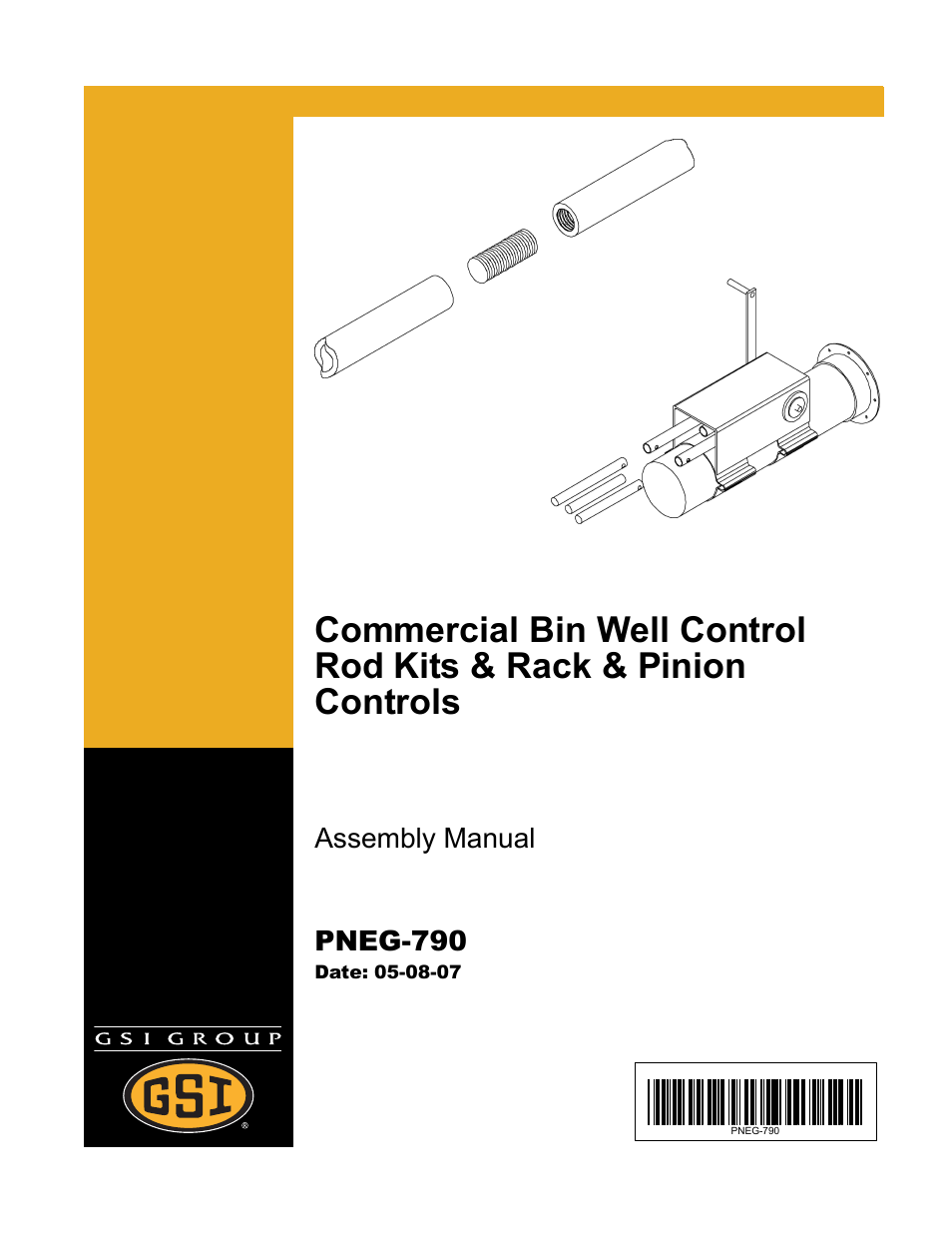 Grain Systems Unload Augers PNEG-790 User Manual | 18 pages