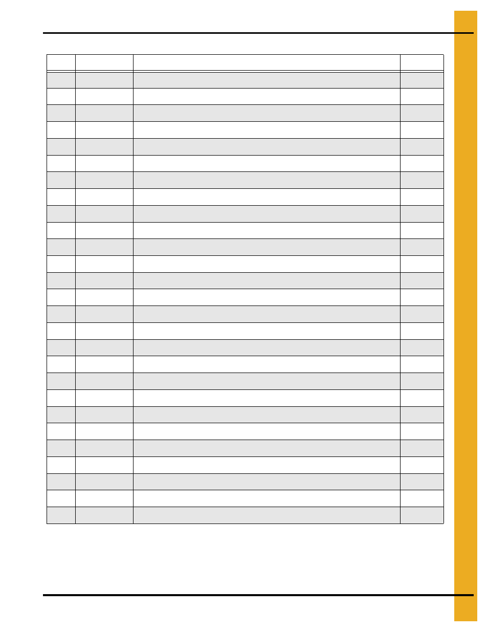 And 103.), Parts list | Grain Systems Tanks PNEG-1461 User Manual | Page 103 / 124