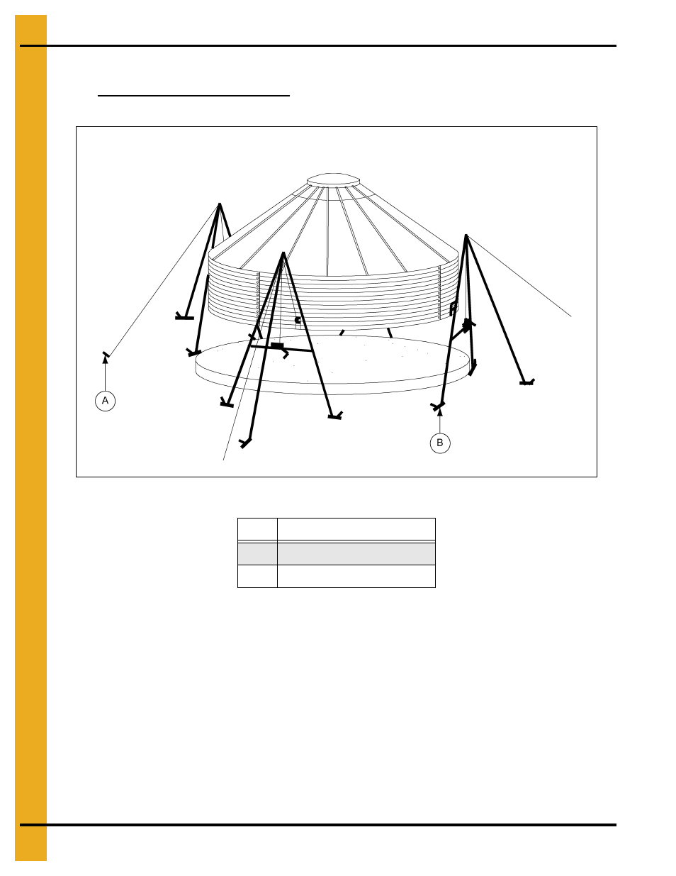 Raising the roof, Anchor tank before second ring assembly, Roof | Grain Systems Tanks PNEG-1461 User Manual | Page 38 / 124