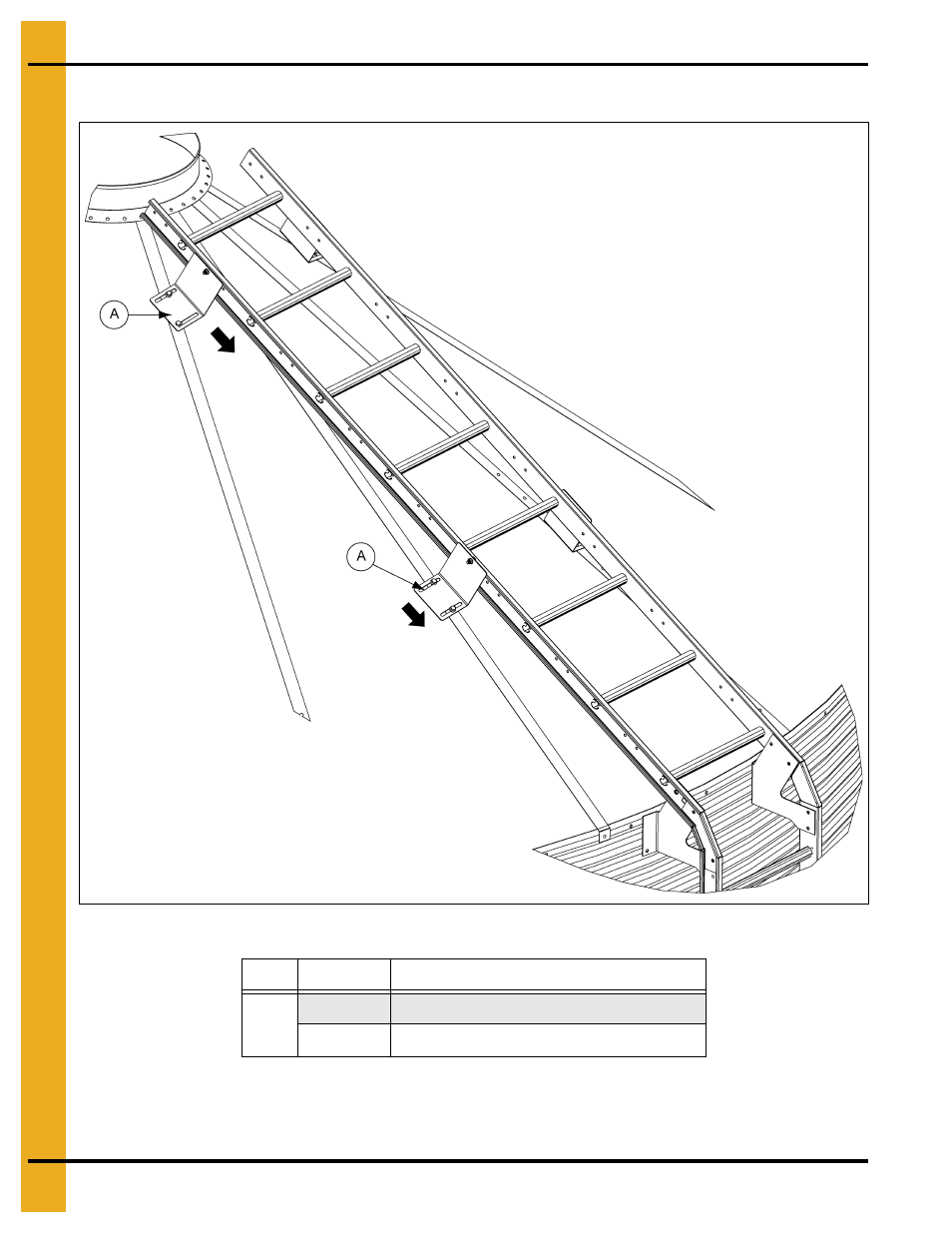 Optional bft ladder assembly | Grain Systems Tanks PNEG-1461 User Manual | Page 44 / 124