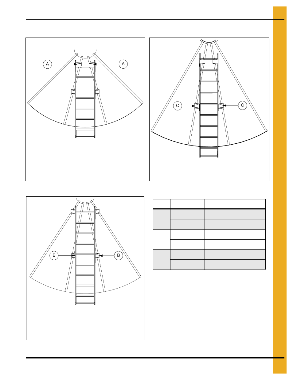 Optional bft ladder assembly | Grain Systems Tanks PNEG-1461 User Manual | Page 47 / 124