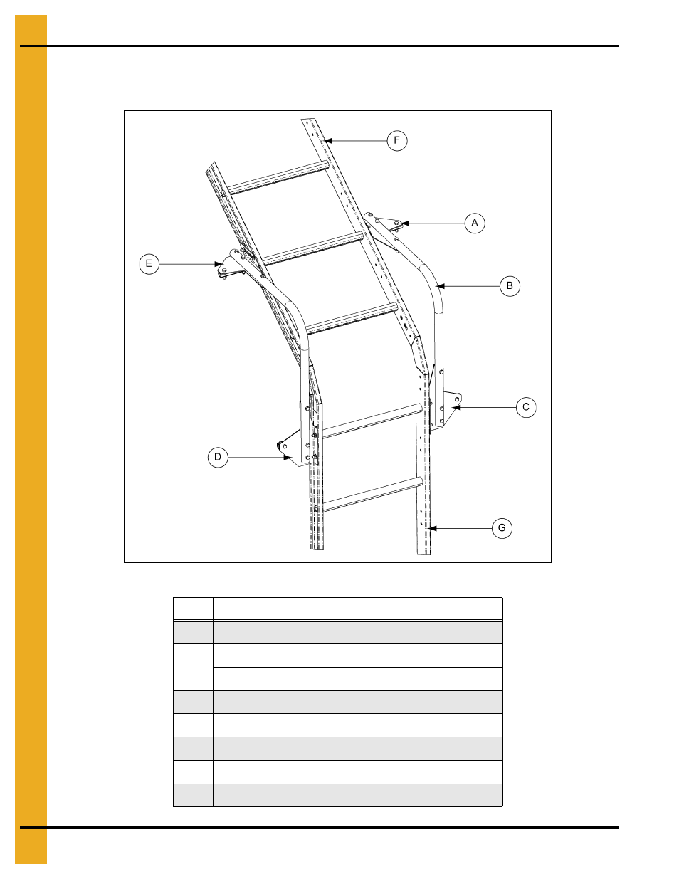 Ladder handrails | Grain Systems Tanks PNEG-1461 User Manual | Page 58 / 124