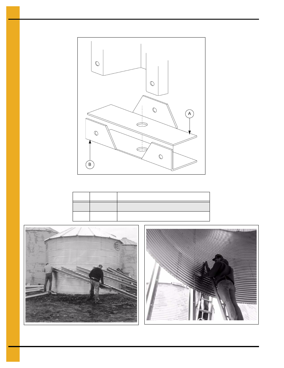 Legs and leg bracing, Chapter 13 legs and leg bracing, 12' only | Grain Systems Tanks PNEG-1461 User Manual | Page 82 / 124